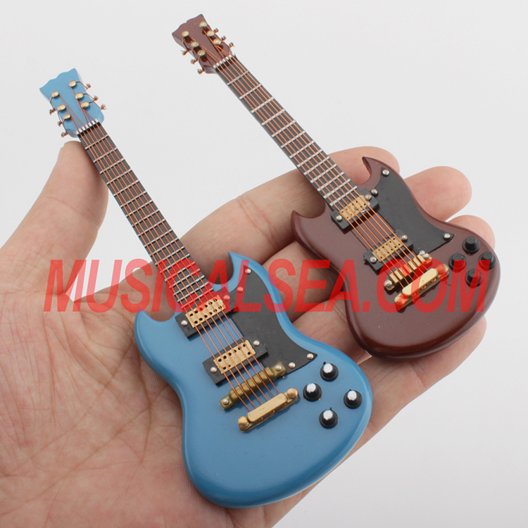 Best selling miniature wooden guitar toy